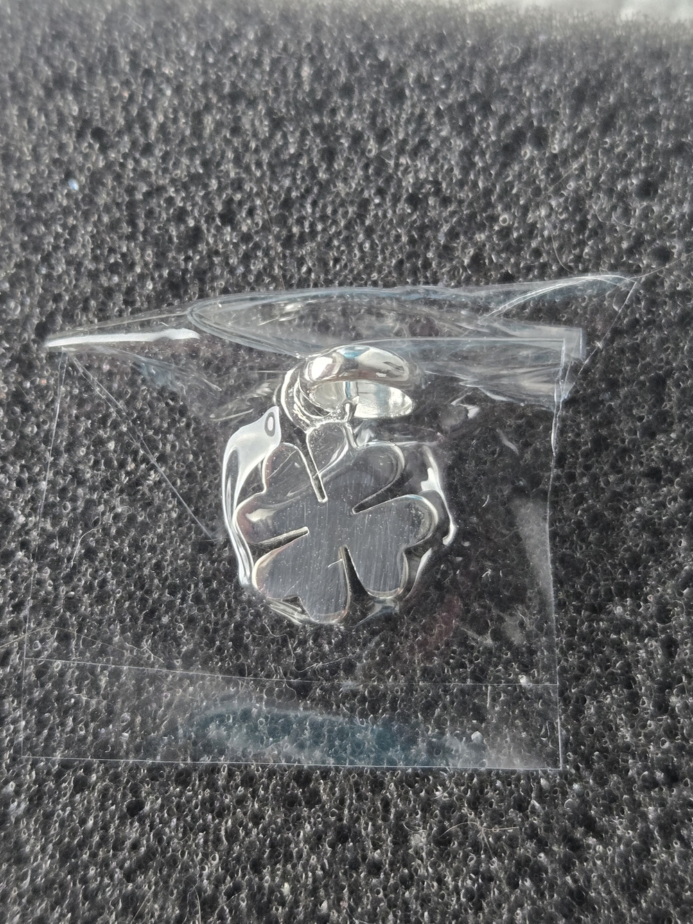 Thomas Sabo Polished Silver Four-Leaf Clover Charm